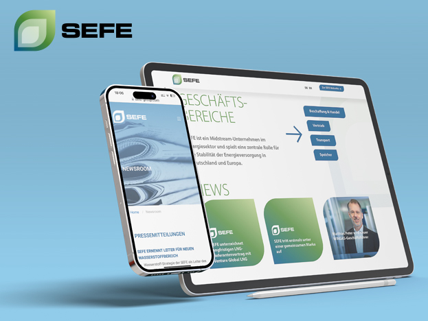 Website-Relaunch für die SEFE Group