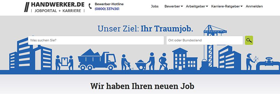 Handwerker.de Job- und Karriereportal